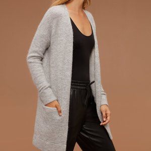 Wilfred Free Aronson Sweater Cardigan - Grey Heather - NWT Size XXS